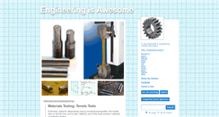 Desktop Screenshot of engineeringisawesome.com