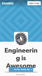 Mobile Screenshot of engineeringisawesome.com